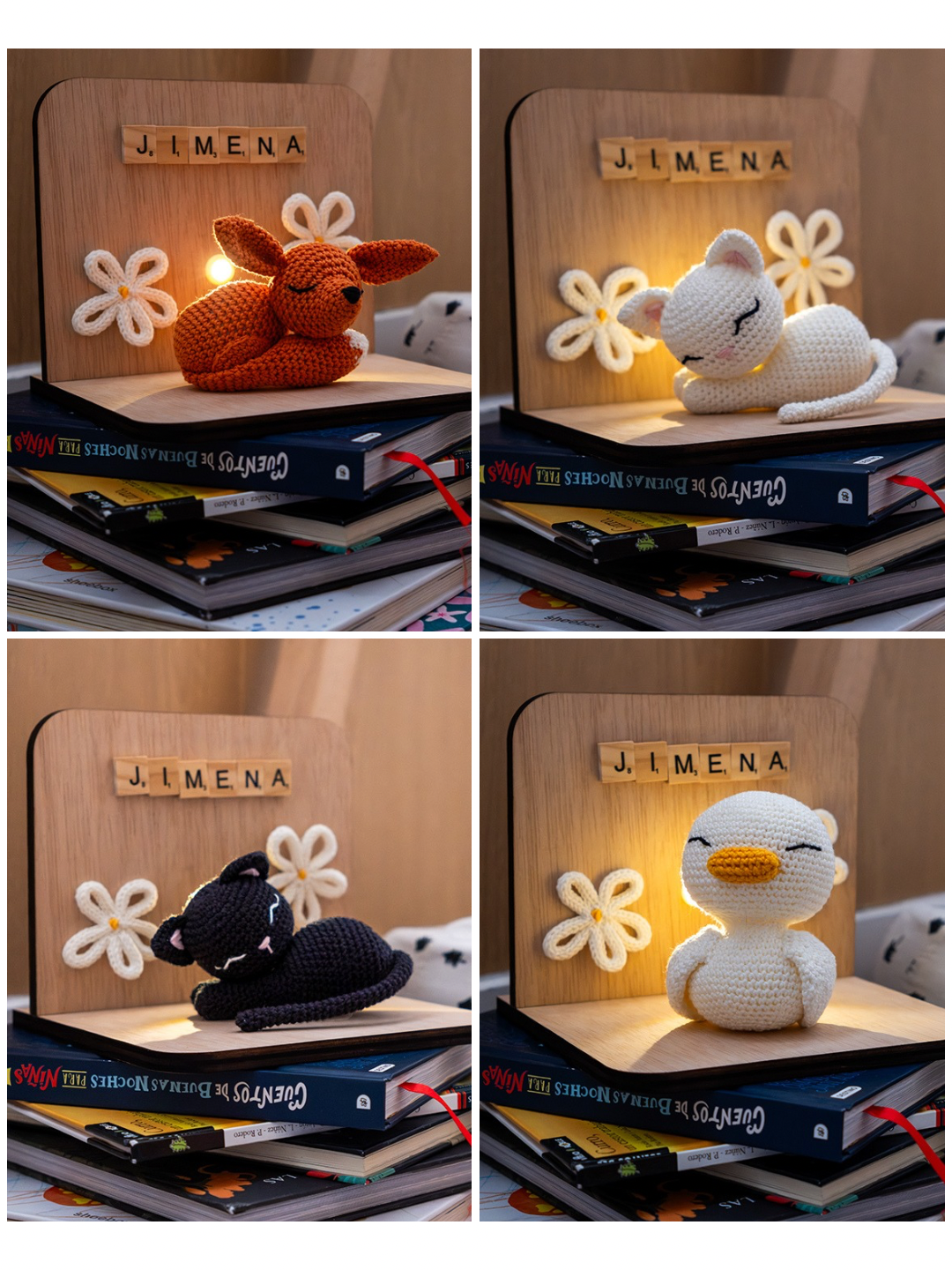 Pack bienvenida premiun (Lamparita+Pulpito+Chupetero) - Imagen 2